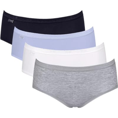sloggi Basic+ Midi C4P Dames Onderbroek - MULTIPLE COLOURS 15 - Maat 38