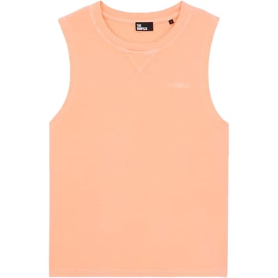 The Kooples Vintage Fluo Sleeveless T-shirt Orange Fluo Maat: 36 | Mouwloze Tops Outlet | Dames | Oranje