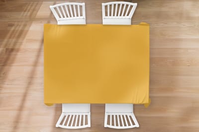 Tafelkleed - Tafellaken - 170x130 cm - Okergeel - Herfst - Interieur - Binnen en Buiten