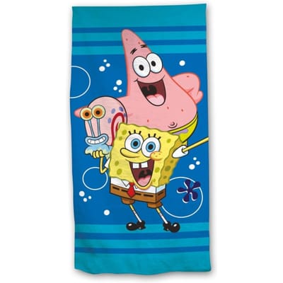 Spongebob blauw Strandlaken 70 x 140 cm