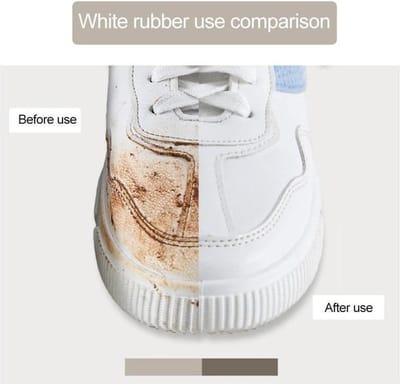 Schoenen Cleaner - Schoonmaak Gum - Schapenvacht - Mat Leer En Leer Stof - Sneakers Zorg