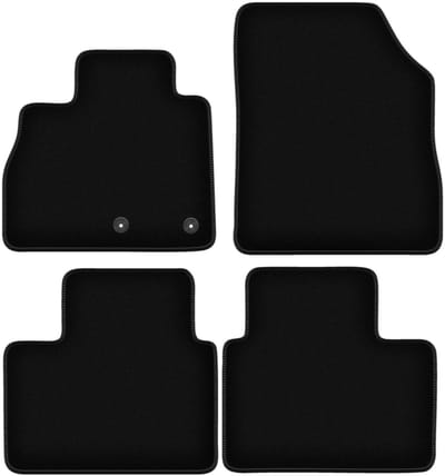 BASIC zwarte veloursmatten voor: Renault Grand Scenic IV minivan (2016-)