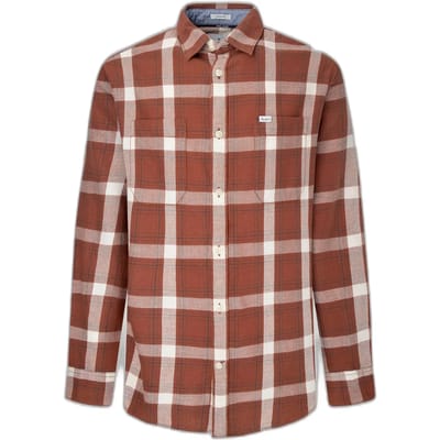 Pepe Jeans Corbus Overhemd Met Lange Mouwen Oranje M Man