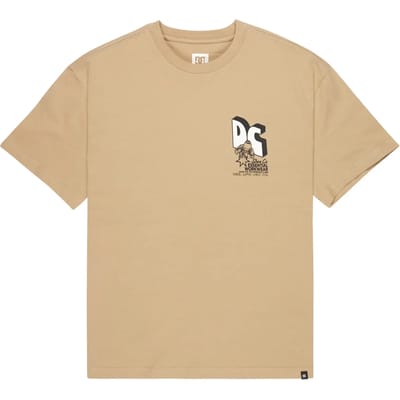 Dc Shoes Anodized T-shirt Met Korte Mouwen Bruin S Man