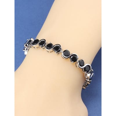 Origineel Fijn Sieraden & Accessoire 10-Kleuren Zircon Italiaans Bedelarmband Voor Vrouwen/Meisjes Mode Cadeau gray