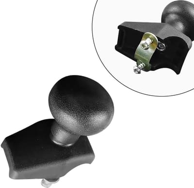 Universele Stuurwiel Spinner Knop - Stuurwiel Booster Bal voor Tractor, Auto en Vrachtwagen (50x75mm) - Verbeter Grip en Comfort tijdens het Rijden
