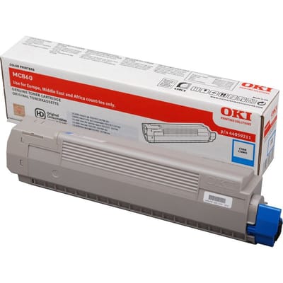 OKI 44059211 toner cartridge cyaan (origineel)