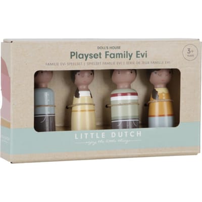 Little Dutch - Aanvulset Poppenhuis - Familie Rosa FSC