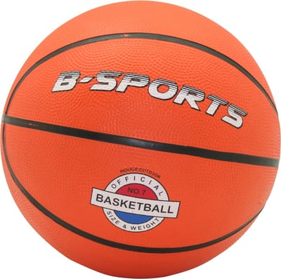 Benson Basketbal voor binnen en buiten - duurzaam rubber en nylon - maat 7 - oranje