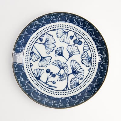 Tokyo Design Studio - Flora Japonica - Ontbijtbord - Ginkgo - 20.6x2.2cm