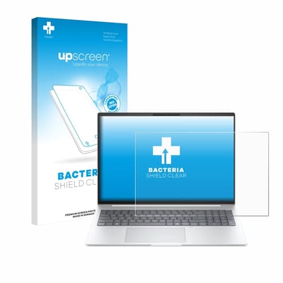 upscreen - Screenprotector voor HP EliteBook 8 G1a 16" - Folie Beschermfolie transparant antibacterieel
