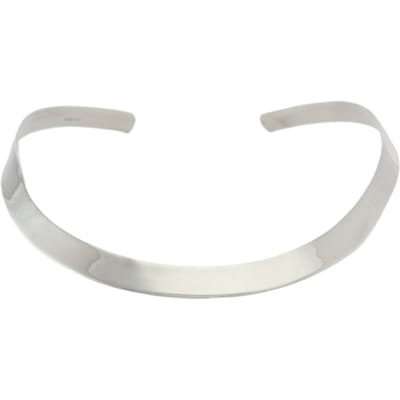 Behave – Ketting - Zilveren Spang – Massief 925 Sterling Zilver – Hand gesmeed