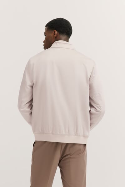 Bugatti Herren Blouson met opstaande kraag & gebreide details