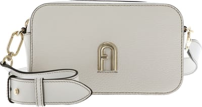 FURLA Leren Schoudertas Primula Mini Crossbody Bag Marshmallow Crème