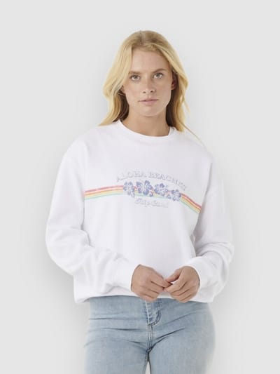 Rip Curl Keepsakes Relaxed Crew Sweater wit
