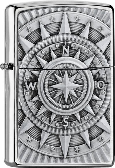 Aansteker Zippo Compass Emblem