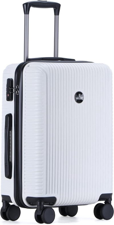 Kofferset 3-delig - Reiskoffers Trolley - Veilig Reizen - TSA Slot - M L XL - Wit