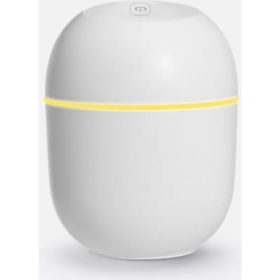 Ultrasone luchtbevochtiger Mini draagbare etherische olie aromatherapie diffuser voor thuiskantoor auto 220 ml wit