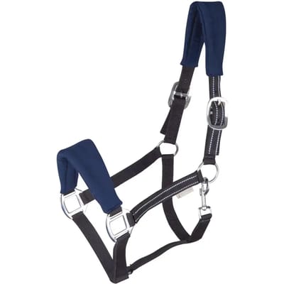 Waldhausen Halster Alcantara Donkerblauw Cob