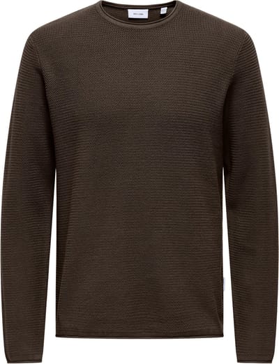 Only & Sons Eric Trui - Heren Sweater - Demitasse