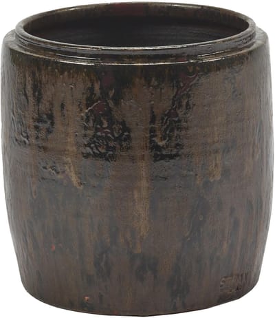 Serax Glazed Shades By Mystique Bloempot Ø22 Dark