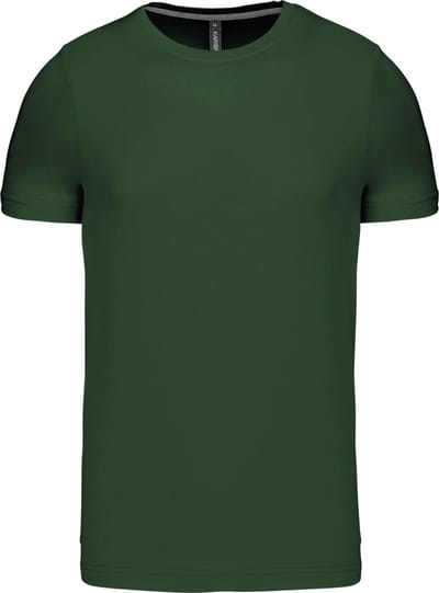 Kariban T-shirt ronde hals korte mouwen K356 - Forest Green - M