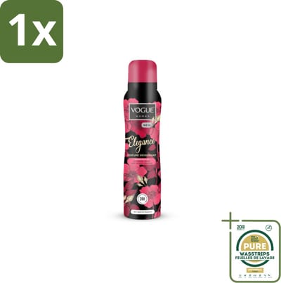 1 x Vogue Elegance Parfum Deodorant 150 ml- Deodorant - Parfum Deodorant - 24 Uur Bescherming - Geur Tegen Zweet - Bloesem Geur
