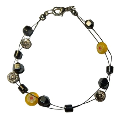 Vintage Armband Hematiet
