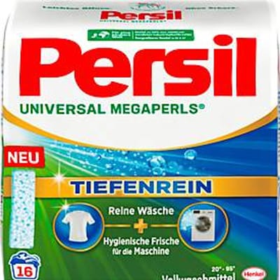 Persil Universal Megaperls wasmiddel, 16 wasbeurten, diepreinigingstechnologie, tot 95°.