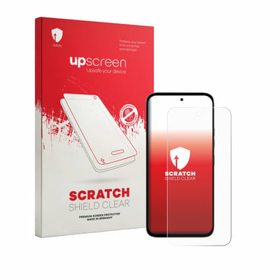upscreen - Screenprotector voor Tecno Pop X 5G - Folie Beschermfolie transparant