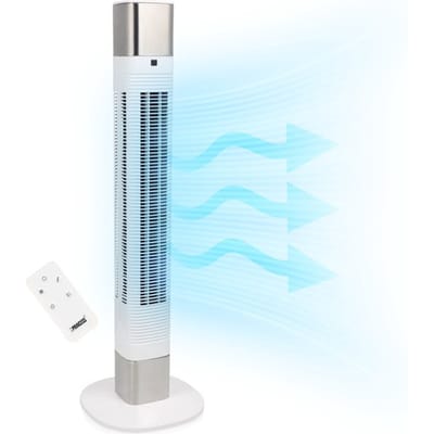 Slimme Torenventilator – Bladloos – Met App & Afstandsbediening – Timer – Energiezuinig – Princess 358275 – Wit