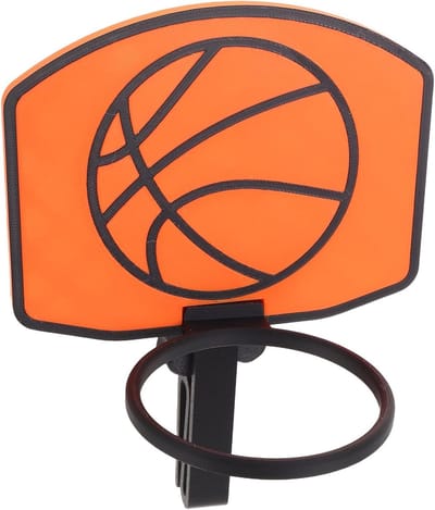 Mini Basketbalring - Prullenbak Accessoire - Afval Gooi Spel - Universele Clip-on Pasvorm - 15 x 20 x 12.5 cm