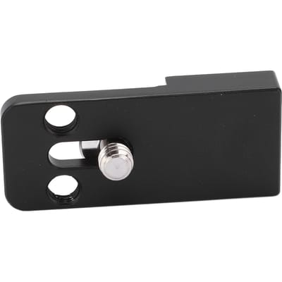 Legering Koude Schoen Mount Adapter Basis met 1/4 inch Schroef voor Digitale Camera Kooi Uitbreidingsonderdelen gray