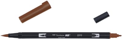 Tombow ABT Dual Brush Pen 899 redwood - Incl. Goodie