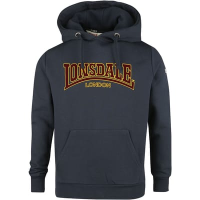 Lonsdale London Trui met capuchon - Hooded Classic LL002 - S tot 3XL - voor Mannen - blauw