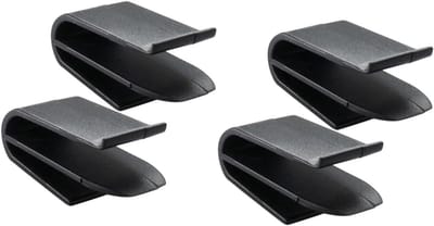 Auto Ventilatie Clips - Luchtverfrisser Houder - Auto Interieur Decoratie - Stevig en Duurzaam - 4 Stuks - Zwart