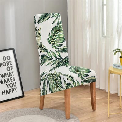 Landelijke Stijl Lange Rug Stoelhoes XL Maat Hoge Rug Stoelhoezen Koningsrug Stoelhoezen Scandinavisch voor Keuken Hotel Banket 1 Pc gray