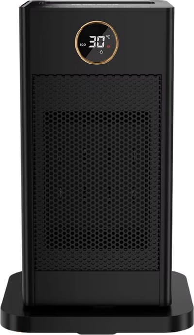 Draagbare elektrische heater - 1500W - Met afstandsbediening - Verwarmings ventilator - Voor thuisgebruik en kantoor - Met timer - 1500W