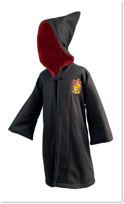 Harry Potter "Gryffindor" Replica Tovenaars Gewaad oversized lounger kids series unisex