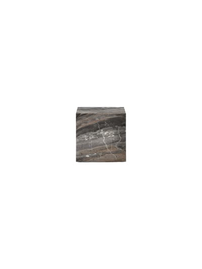 Audo Plinth Tafel - Grey Galaxy Marmor - kubusvornig