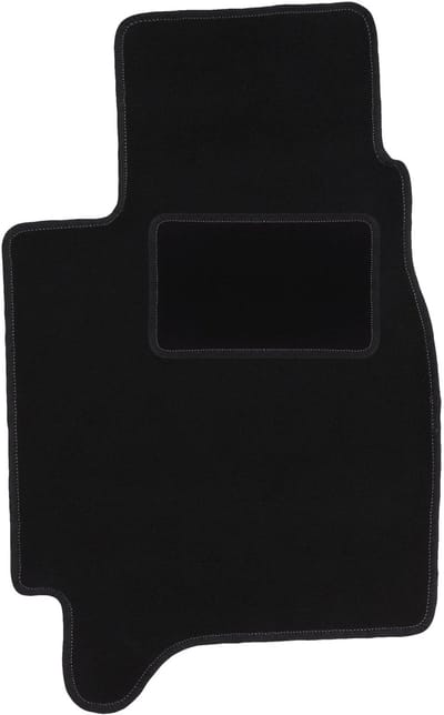Bestuurdersmat zwart voor: Subaru Legacy II stationwagen, sedan (1993-1998)
