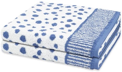 Ross Sonstiges 2 X douchehanddoek in set 2 pack Punkte allover