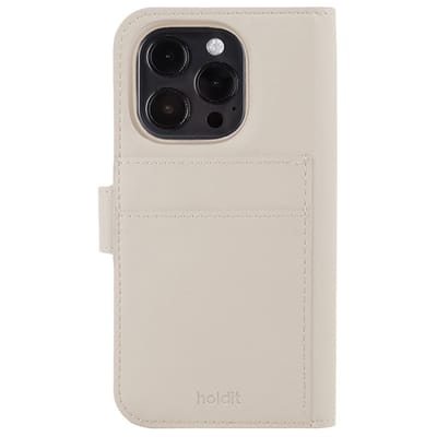 Holdit Wallet Case Magnet Plus geschikt voor Apple iPhone 12 (Pro) - Beige