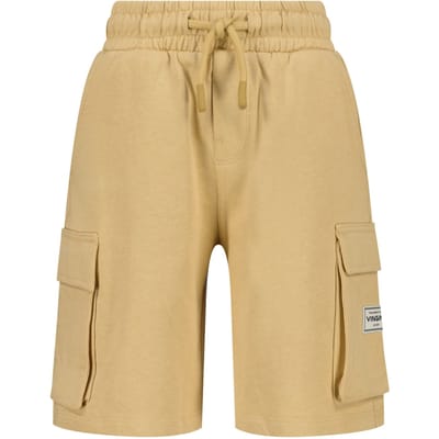 Vingino Boys Basic Cargo Short Dune Sand Size: 4 | Trousers Outlet | Unisex | Beige