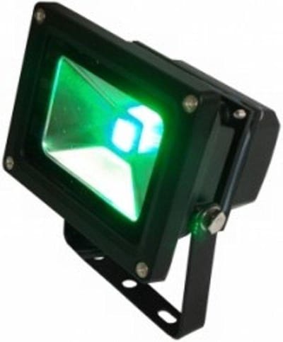 LED Bouwlamp / Schijnwerper - Groen - 10 Watt - Buitenverlichting