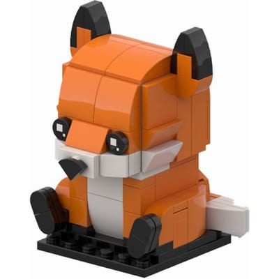 MOC Animaux Figurines Mignon Petit Raton Laveur Panda Briques de Construction Jouets pour Enfants Amis Noël Cadeaux Enfants