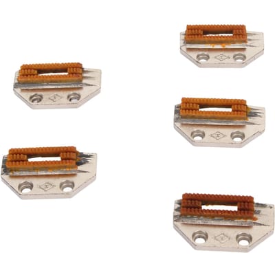 5 Stuks Naaimachine Transporteur met Tanden Slijtvast Hoge Hardheid Naaivoertransporteur voor Industrieel brown