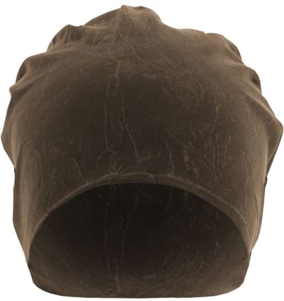 MasterDis beanie muts stonewashed chocolate