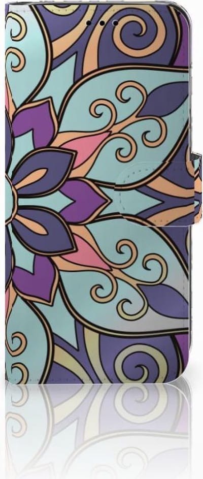 Huawei P20 Lite Hoesje Purple Flower
