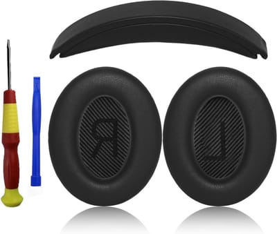 Zachte en Comfortabele Oorkussens voor Bose QuietComfort 35, QC35 II, QC45 en QCSE Hoofdtelefoons - Ideale Vervangende Accessoires voor Langdurig Luisteren